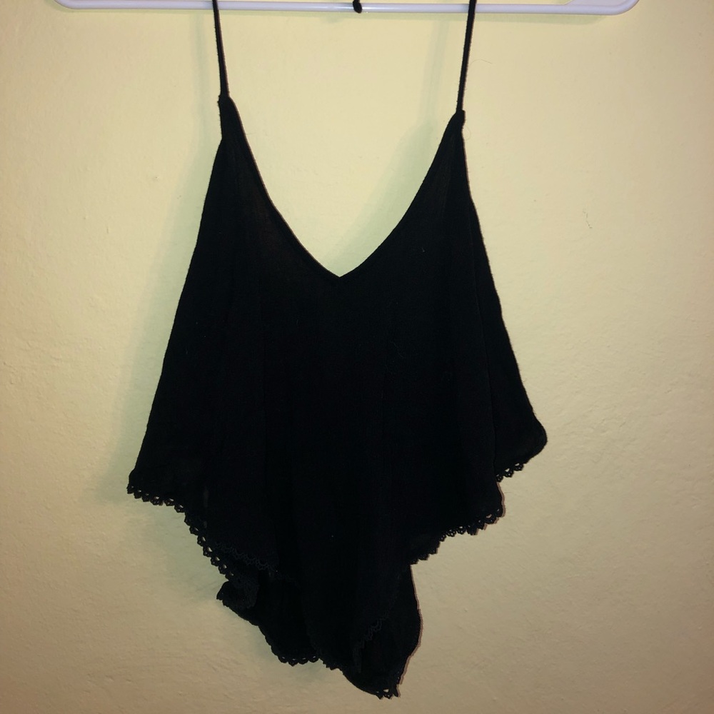 Black Halter Top